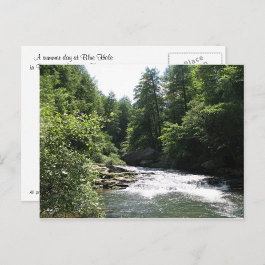 Beersheba Springs Postcard Briefkaart (Voorkant / Achterkant)