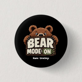 Beerstand is niet van toepassing, deze grapjurk me ronde button 3,2 cm