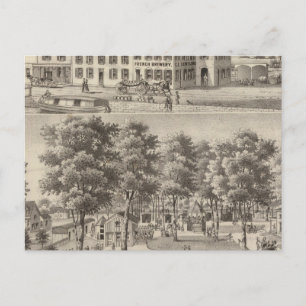 Beertuin en brouwerij van CL Centlivre Briefkaart