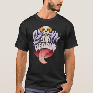 Beerus Cute Hond Tong Uit Cartoon T-shirt