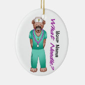 Beerverpleegster Keramisch Ornament (Rechts)
