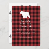 Beerwelp wordt één verjaardagsfeest uitnodiging (Voorkant / Achterkant)