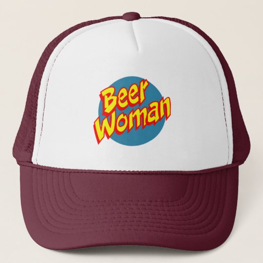 BeerWoman Trucker Pet (Voorkant)