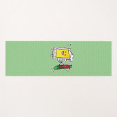 Beerworst Octoberfest Oktoberfest lederhosen Yogamat (Voorkant (horizontaal))