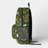 Bees and Foliage Backpack Bedrukte Rugzak (Rechts)