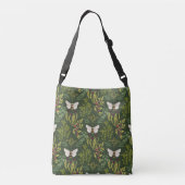 Bees and Foliage Crossbody Bag Tas (Achterkant)