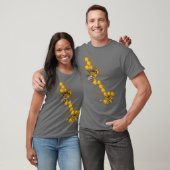 Bees and Honey mit Bienen und Honigwaben T-shirt (Unisex)