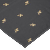 Bees – Bienen – Bee – Biene black Tafelkleed (Gekanteld)