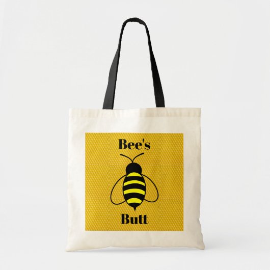 Bee's Butt Canvas tas (Voorkant)