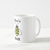 Bee's Butt Coffee Mok (Voorkant rechts)