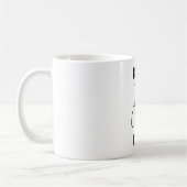 Bee's Butt Coffee Mok (Links)