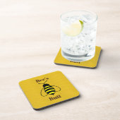 Bee's Butt Drank Coaster Bier Onderzetter (Rechterzijde)