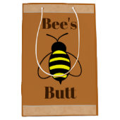 Bee's Butt Gift Bag Medium Cadeauzakje (Voorkant)