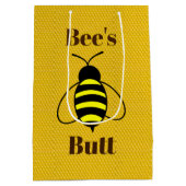 Bee's Butt Gift Bag Medium Cadeauzakje (Achterkant)