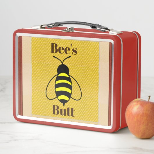 Bee's Butt Lunch Box (In situ)
