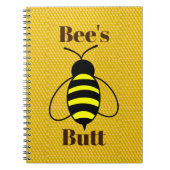 Bee's Butt Notitieboek (Voorkant)