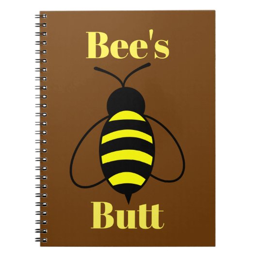 Bee's Butt Notitieboek (Voorkant)