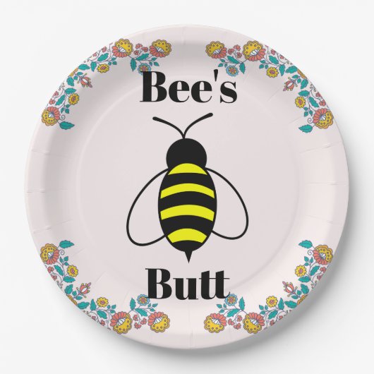 Bee's Butt Paper Bord (Voorkant)