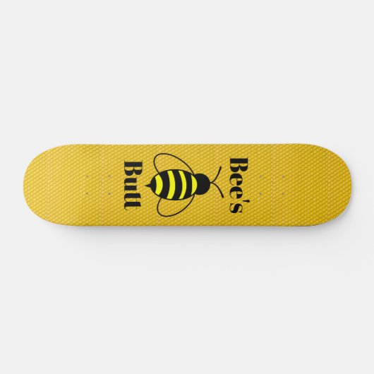 Bee's Butt Skateboard (Horizontaal)