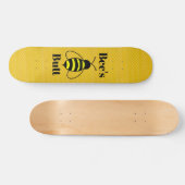 Bee's Butt Skateboard (Horizontaal)