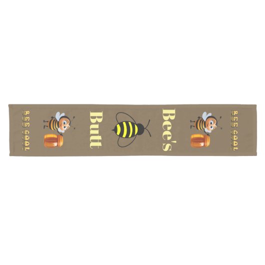 Bee's Butt Table Runner Korte Tafelloper (Horizontaal)