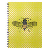 BEES en honingraat - Red de bijen Notitieboek (Voorkant)
