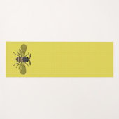 BEES en honingraat - Red de bijen Yogamat (Voorkant (horizontaal))