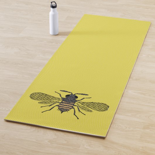 BEES en honingraat - Red de bijen Yogamat (In situ)