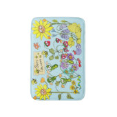 Bee's Garden Badmat (Voorkant Verticaal)
