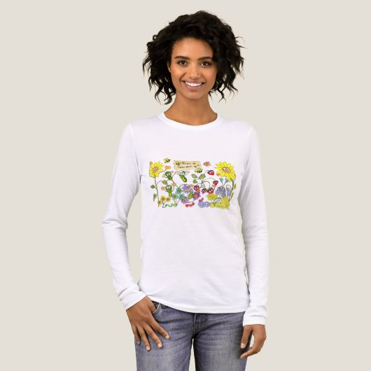 Bee's Garden Tri-Blend Shirt (Voorkant)