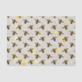 Bees Gold Honeycomb Tissuepapier (Voorkant)