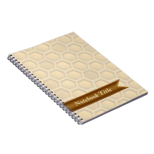 Bees Honeycomb Journal-laptop Notitieboek (Rechterzijde)