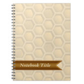 Bees Honeycomb Journal-laptop Notitieboek (Voorkant)