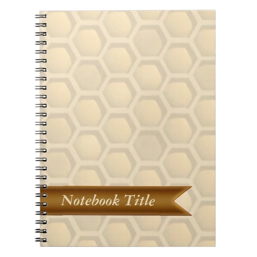 Bees Honeycomb Journal-laptop Notitieboek (Voorkant)