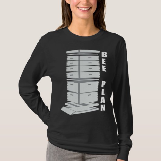 Bees House Beekeeper Or Nature T-shirt (Voorkant)