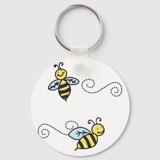 Bees Sleutelhanger (Voorkant)