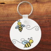 Bees Sleutelhanger (Voorkant)