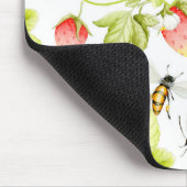 Bees Strawberries Butterflies Spring Summer  Muismat (Hoek)