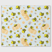 BEES! Verpakkingspapier Cadeaupapier (Vlak)
