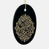 beest keramisch ornament (Rechts)