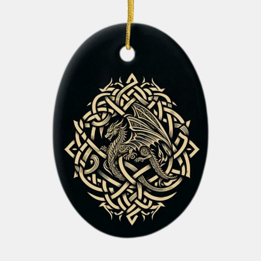 beest keramisch ornament (Voorkant)