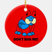 beest me niet keramisch ornament (Achterkant)