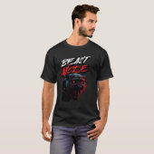 Beest Modus Woeste Panter T-shirt (Voorkant volledig)