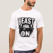 beest op t-shirt (Voorkant)
