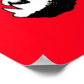 Beest uit 20000 Fathoms Rhedosaurus dinosaurus tri Poster (Hoek)