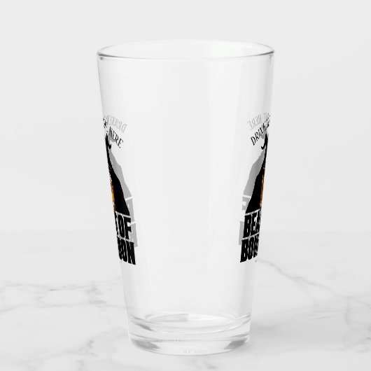 Beest van Bourbon-glas Glas (Links)
