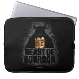 Beest van de hoes van de Bourbon-laptop