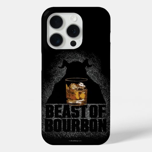 Beest van de iPhone-Hoesje-Mate van Bourbon Case-Mate iPhone Case (Achterkant)