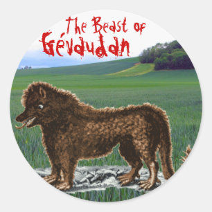 Beest van Gévaudan Sticker