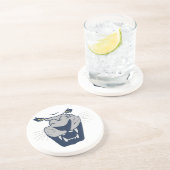 Beest Zandsteen Onderzetter (Zijkant)